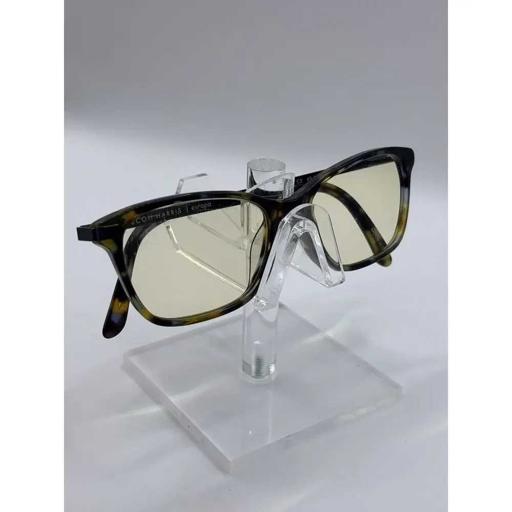 Scott Harris Europa SH-652 C3 Eyeglasses Frames Tortoise 49-16 Optical